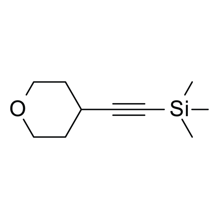 Structure of 1604039-54-4 | trimethyl(2-tetrahydropyran-4-ylethynyl)silane