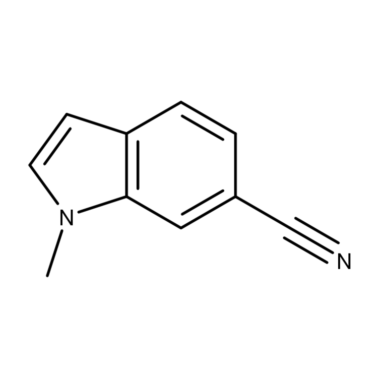 Structure of 20996-87-6 | 1-Methyl-1H-indole-6-carbonitrile