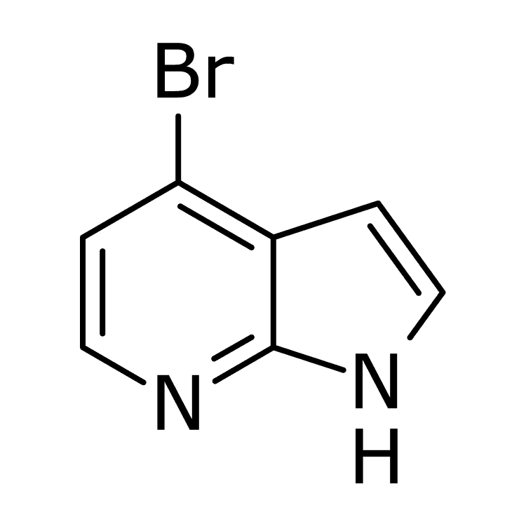 Structure of 348640-06-2 | 4-Bromo-1H-pyrrolo[2,3-b]pyridine