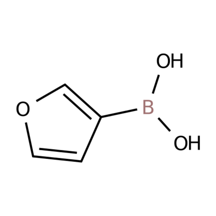 Structure of 55552-70-0 | Furan-3-boronic acid