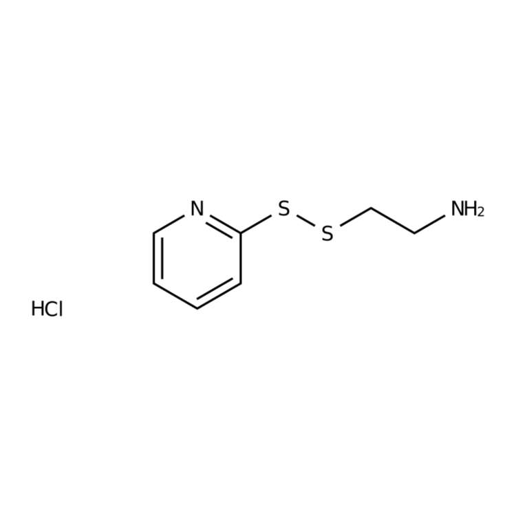 Structure of 106139-15-5 | S-(2-Pyridylthio)cysteamine hydrochloride