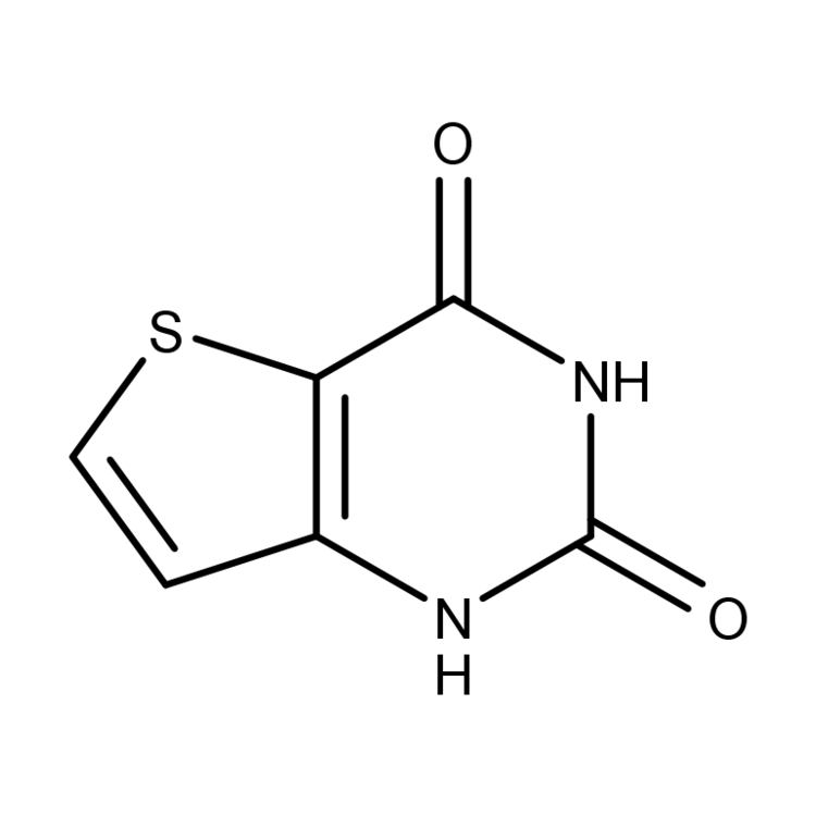Structure of 16233-51-5 | 1H-Thieno[3,2-d]pyrimidine-2,4-dione