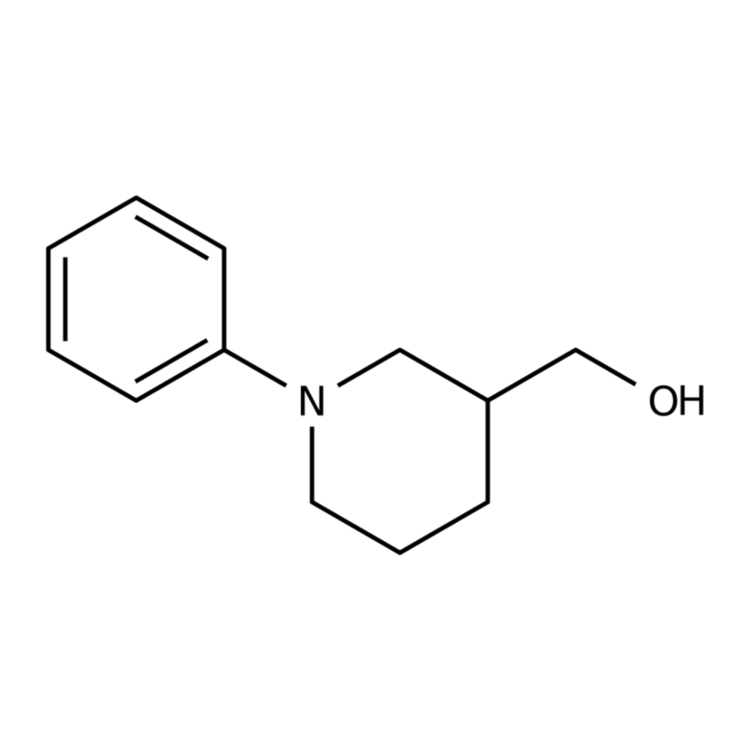 Structure of 1081515-81-2 | (1-Phenylpiperidin-3-yl)methanol