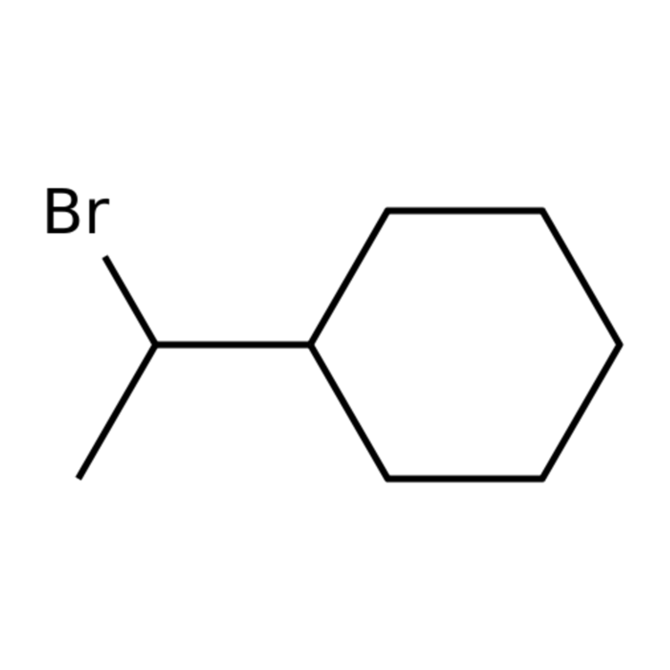 Structure of 1073-42-3 | (1-Bromoethyl)cyclohexane