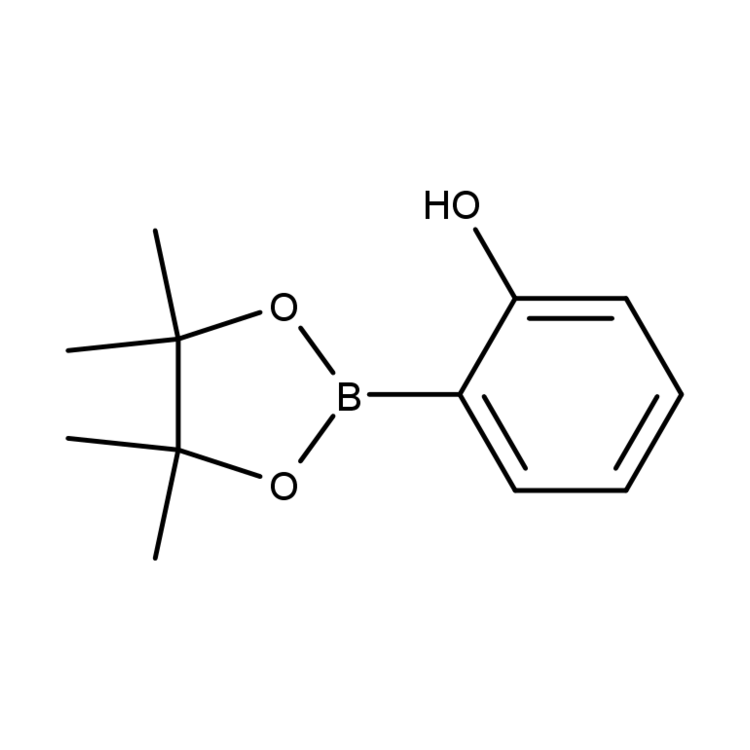 Structure of 269409-97-4 | 2-(4,4,5,5-Tetramethyl-1,3,2-dioxaborolan-2-yl)phenol
