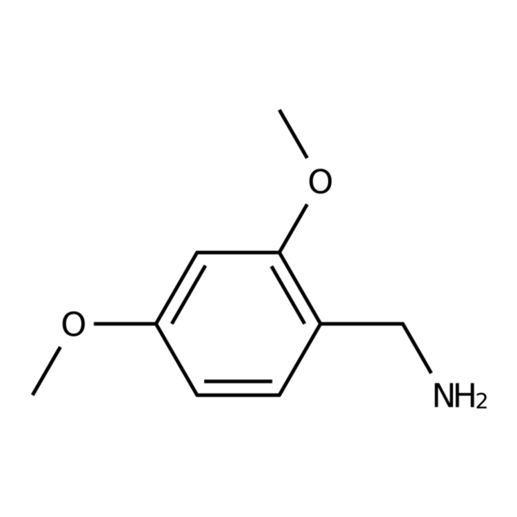 Structure of 20781-20-8 | (2,4-Dimethoxyphenyl)methanamine