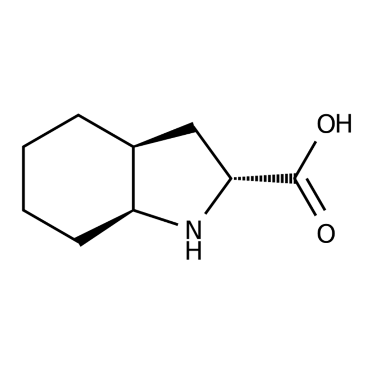 Structure of 145513-91-3 | (2R,3aS,7aS)-Octahydro-1H-indole-2-carboxylic acid