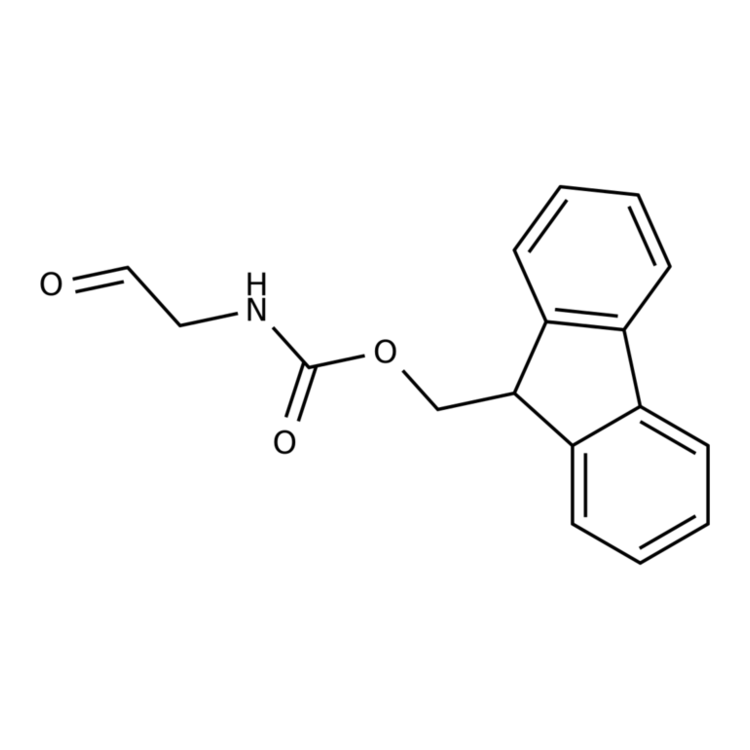 Structure of 156939-62-7 | (9H-Fluoren-9-yl)methyl 2-oxoethylcarbamate