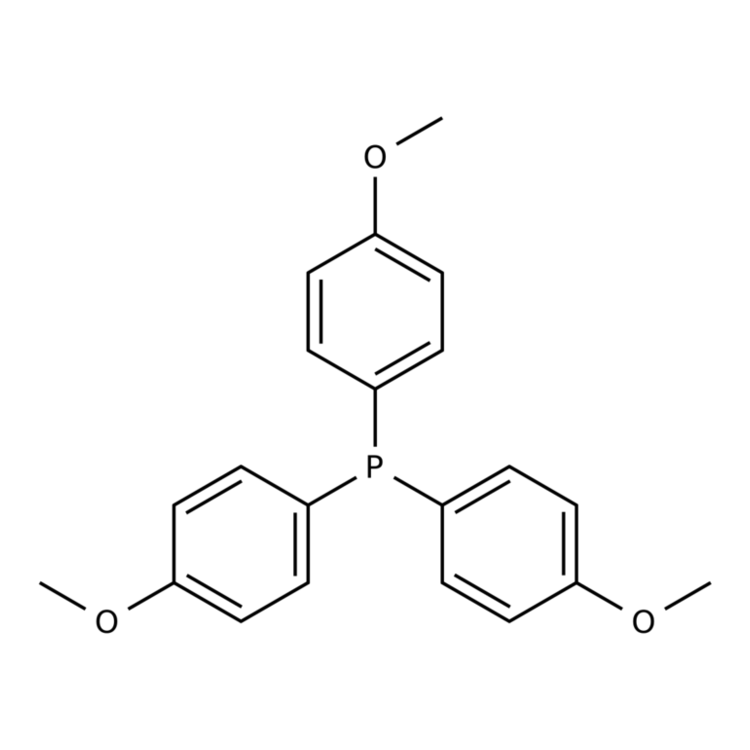 Structure of 855-38-9 | Tris(4-methoxyphenyl)phosphine
