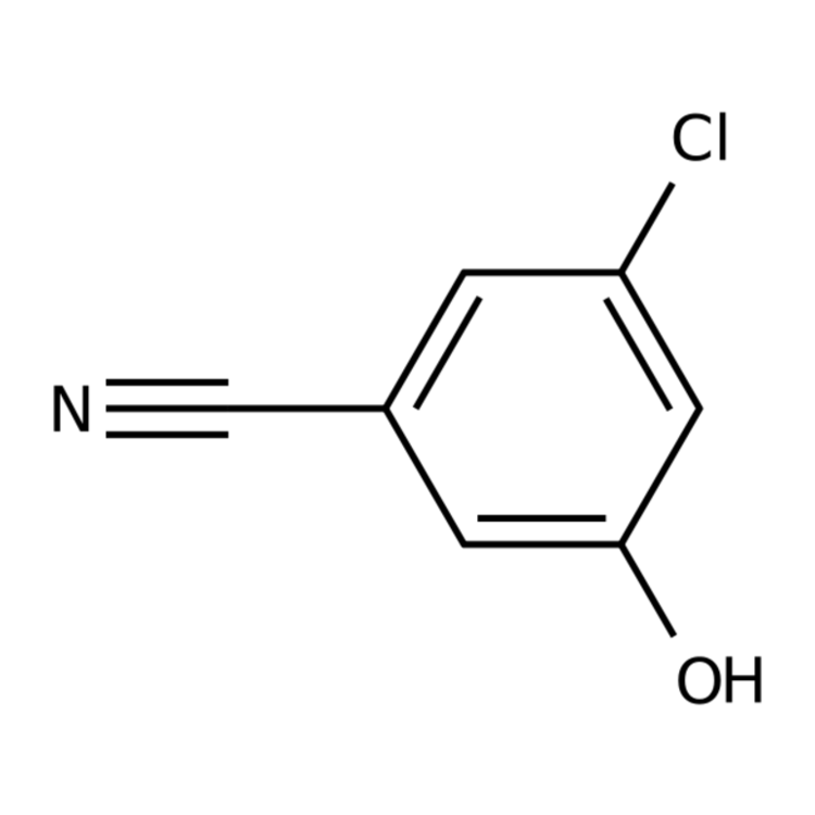 Structure of 473923-97-6 | 3-Chloro-5-hydroxybenzonitrile