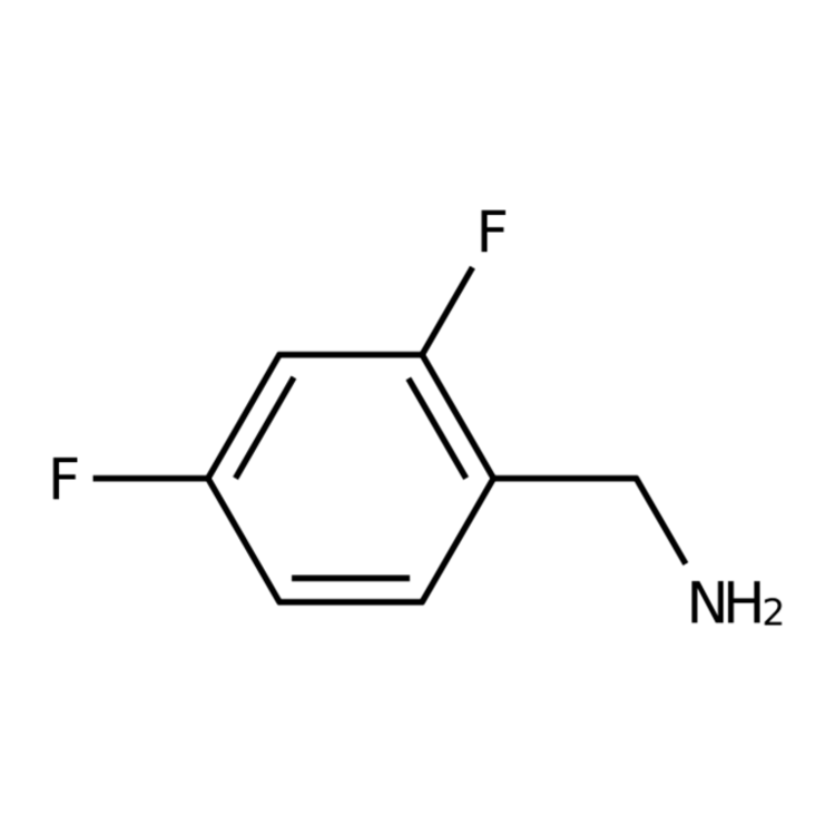 Structure of 72235-52-0 | (2,4-Difluorophenyl)methanamine