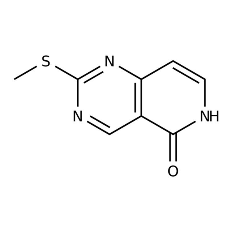 Structure of 902576-09-4 | 2-(Methylthio)pyrido[4,3-d]pyrimidin-5(6H)-one