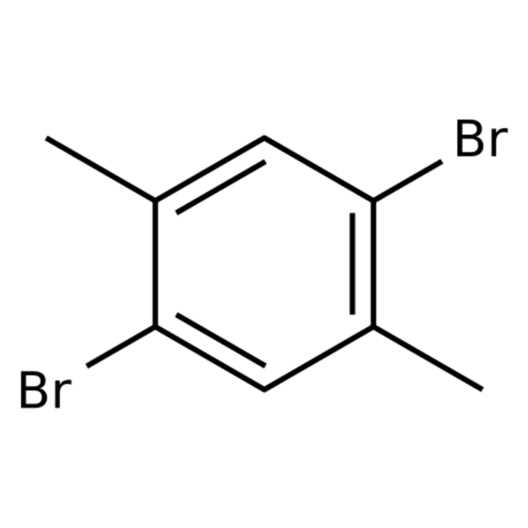 Structure of 1074-24-4 | 1,4-Dibromo-2,5-dimethylbenzene