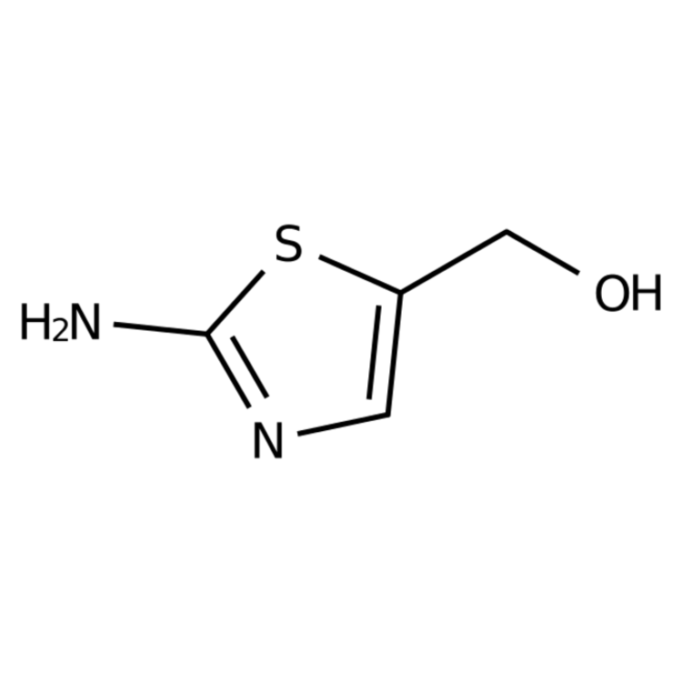 Structure of 131184-73-1 | (2-Aminothiazol-5-yl)methanol