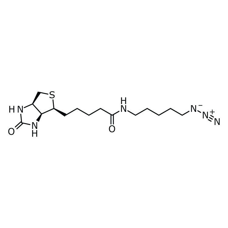 Structure of 1349190-76-6 
 | 5-(Biotinamido)pentylazide