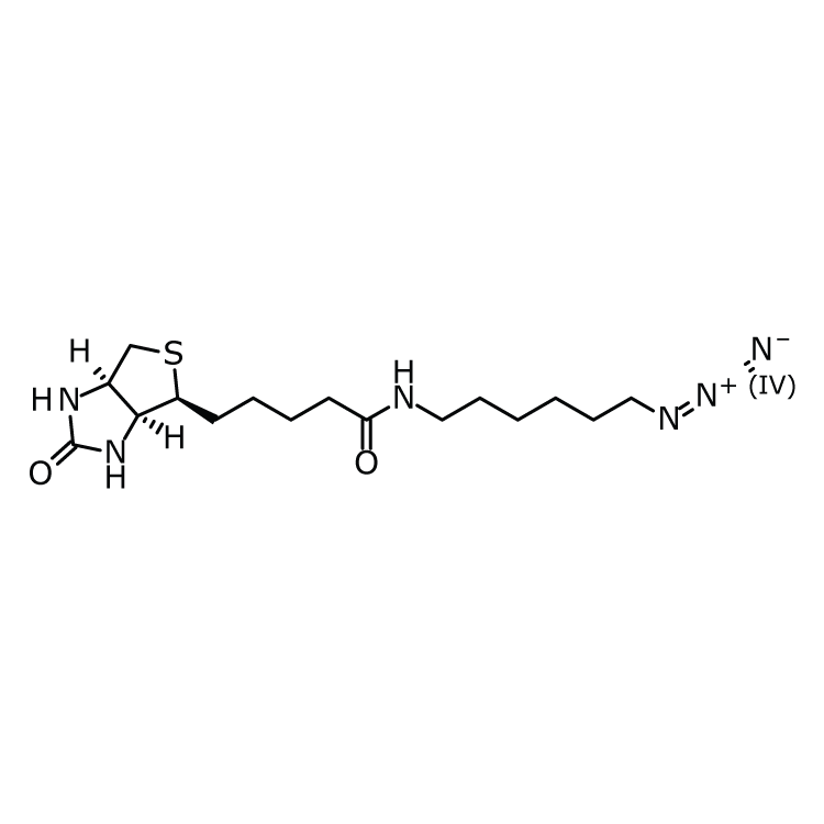 Structure of 952091-45-1 | 6-(Biotinamido)hexylazide