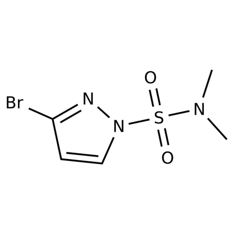 Structure of 500011-84-7 | 3-Bromo-1-(dimethylsulfamoyl)pyrazole