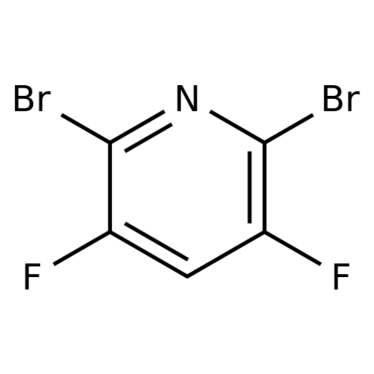 Structure of 210169-13-4 | 2,6-Dibromo-3,5-difluoropyridine