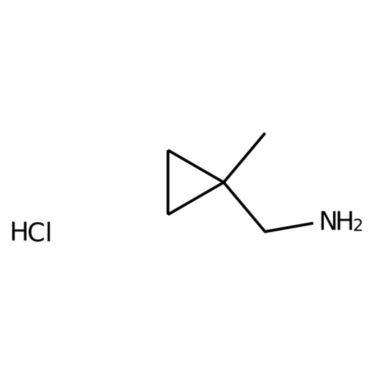 Structure of 1260779-19-8 | (1-Methylcyclopropyl)methanamine hydrochloride