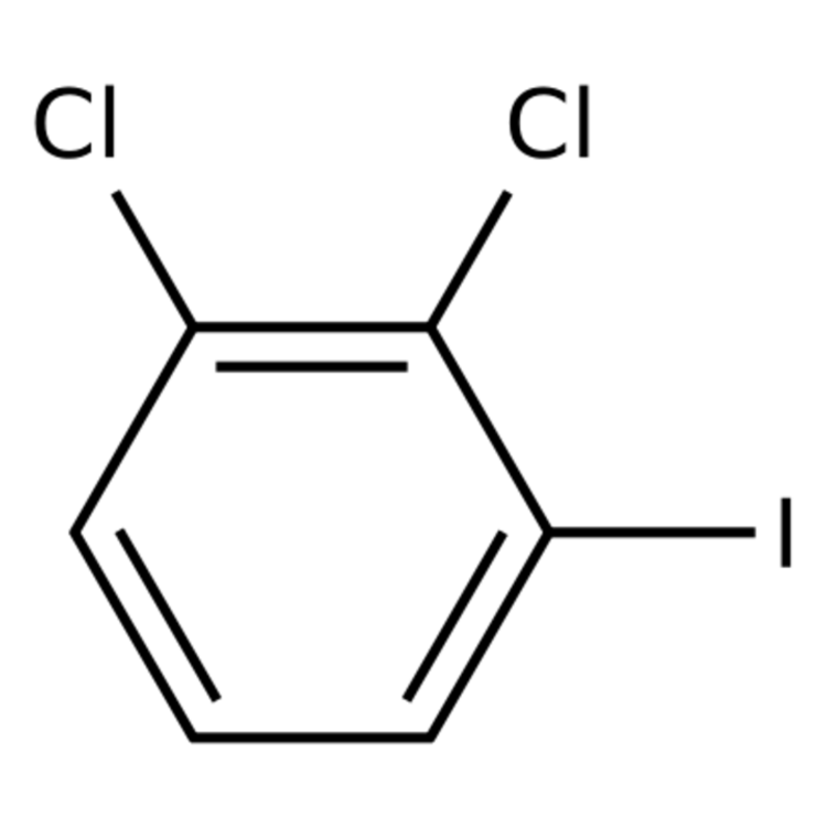 Structure of 2401-21-0 | 1,2-Dichloro-3-iodobenzene