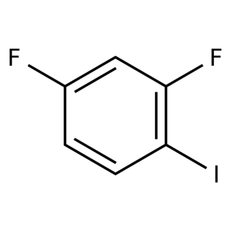 Structure of 2265-93-2 | 2,4-Difluoroiodobenzene