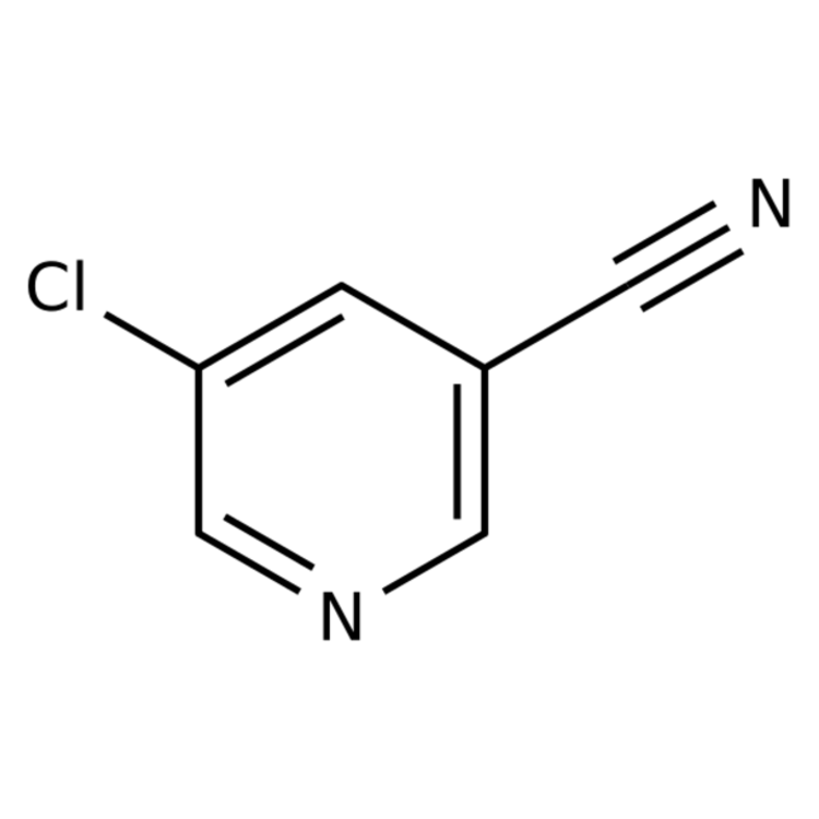 Structure of 51269-82-0 | 5-Chloronicotinonitrile