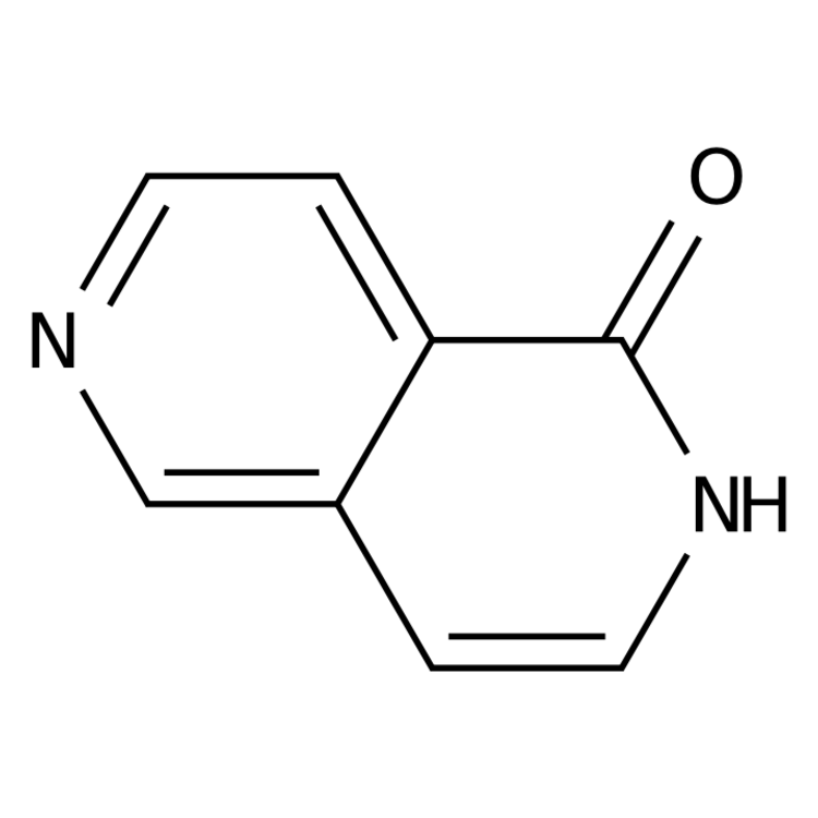 Structure of 80935-77-9 | 2H-2,6-naphthyridin-1-one