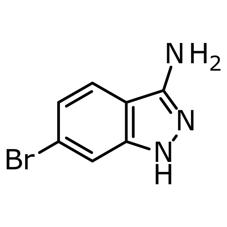 Structure of 404827-77-6 | 6-Bromo-1H-indazol-3-amine