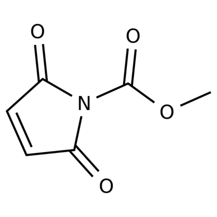 Structure of 55750-48-6 | Methyl 2,5-dioxo-2,5-dihydro-1H-pyrrole-1-carboxylate
