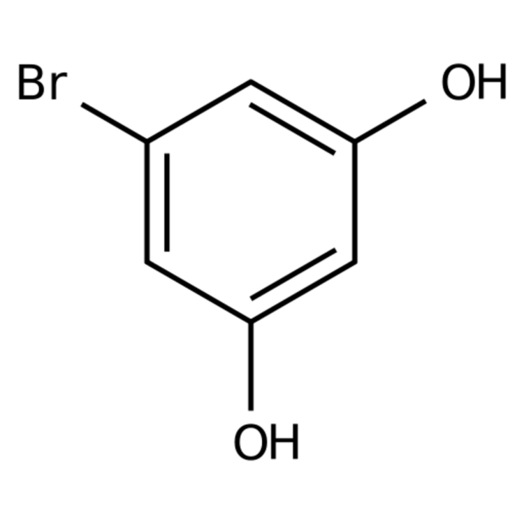 Structure of 106120-04-1 | 5-Bromobenzene-1,3-diol