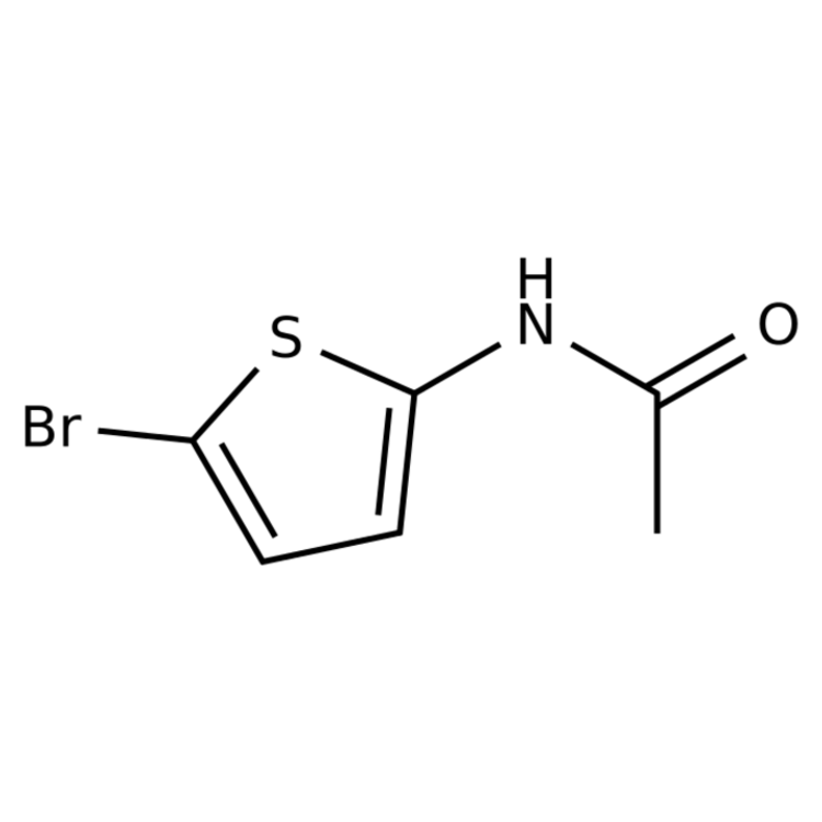 Structure of 68236-26-0 | N-(5-Bromothiophen-2-yl)acetamide
