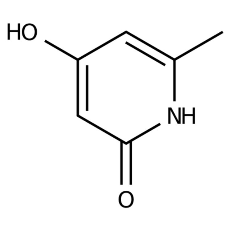 Structure of 3749-51-7 | 4-Hydroxy-6-methylpyridin-2(1H)-one