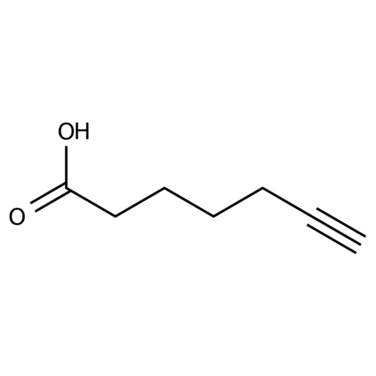 Structure of 30964-00-2 | 6-Heptynoic acid