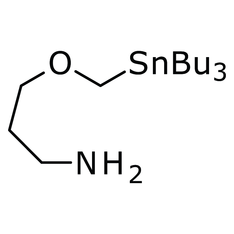 Structure of 1577233-70-5 | 3-[(Tributylstannyl)methoxy]-1-propanamine