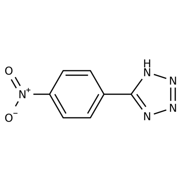 Structure of 16687-60-8 | 5-(4-Nitrophenyl)-1H-tetrazole