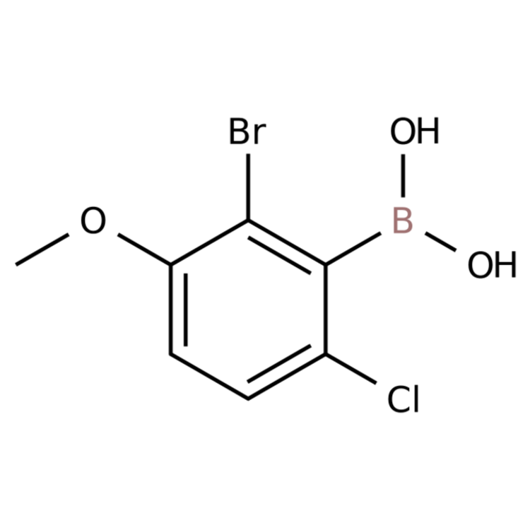 (2-Bromo-6-chloro-3-methoxyphenyl)boronic acid