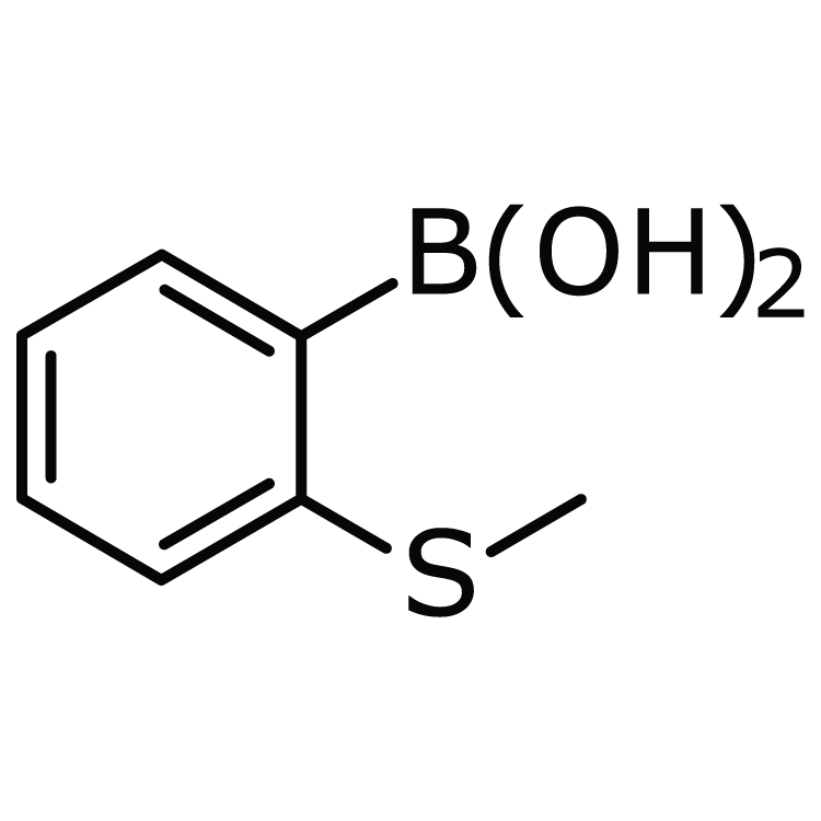 Structure of 168618-42-6 | 2-(Methylthio)phenylboronic acid