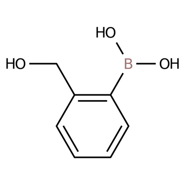 Structure of 87199-14-2 | (2-(Hydroxymethyl)phenyl)boronic acid
