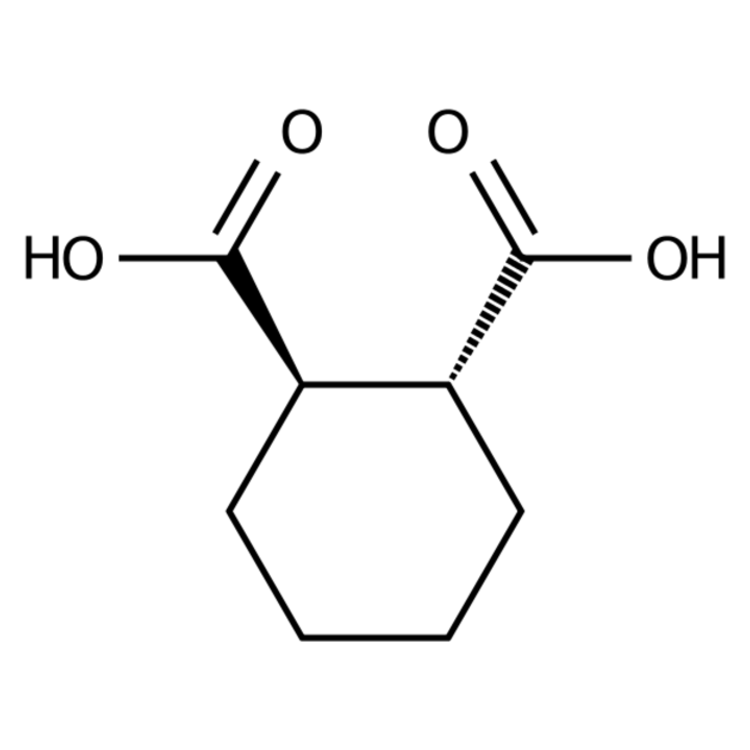 Structure of 46022-05-3 | (1R,2R)-Cyclohexane-1,2-dicarboxylic acid