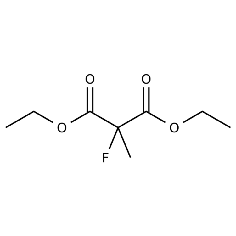 Structure of 16519-02-1 | Diethyl 2-fluoro-2-methylmalonate