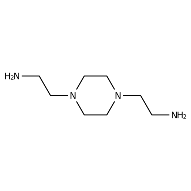 Structure of 6531-38-0 | 2,2'-(Piperazine-1,4-diyl)diethanamine