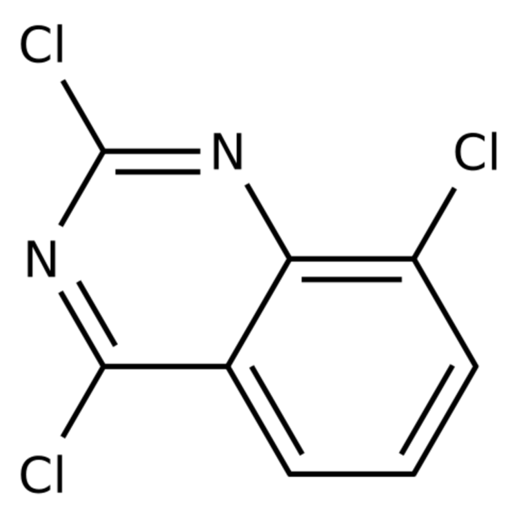 Structure of 62484-29-1 | 2,4,8-Trichloroquinazoline