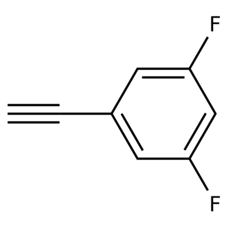 Structure of 151361-87-4 | 1-Ethynyl-3,5-difluorobenzene