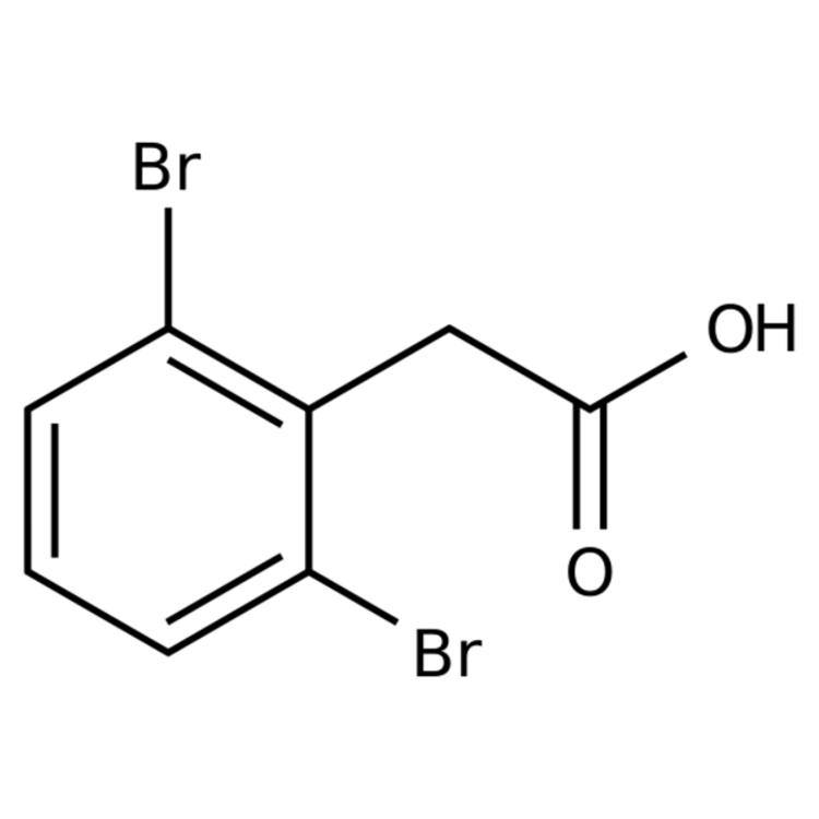 Structure of 901310-02-9 | 2-(2,6-Dibromophenyl)acetic acid