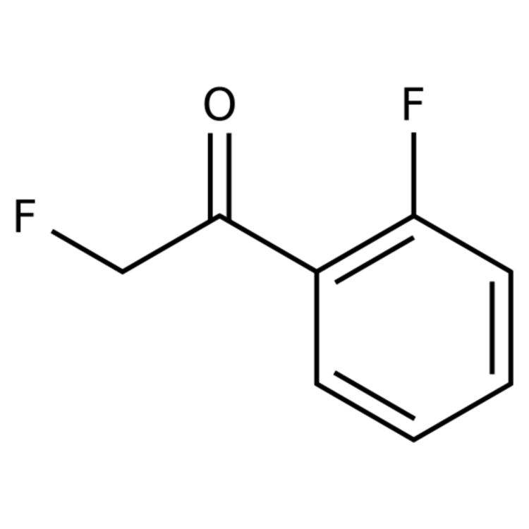 Structure of 1402412-84-3 | 2-Fluoro-1-(2-fluorophenyl)ethanone