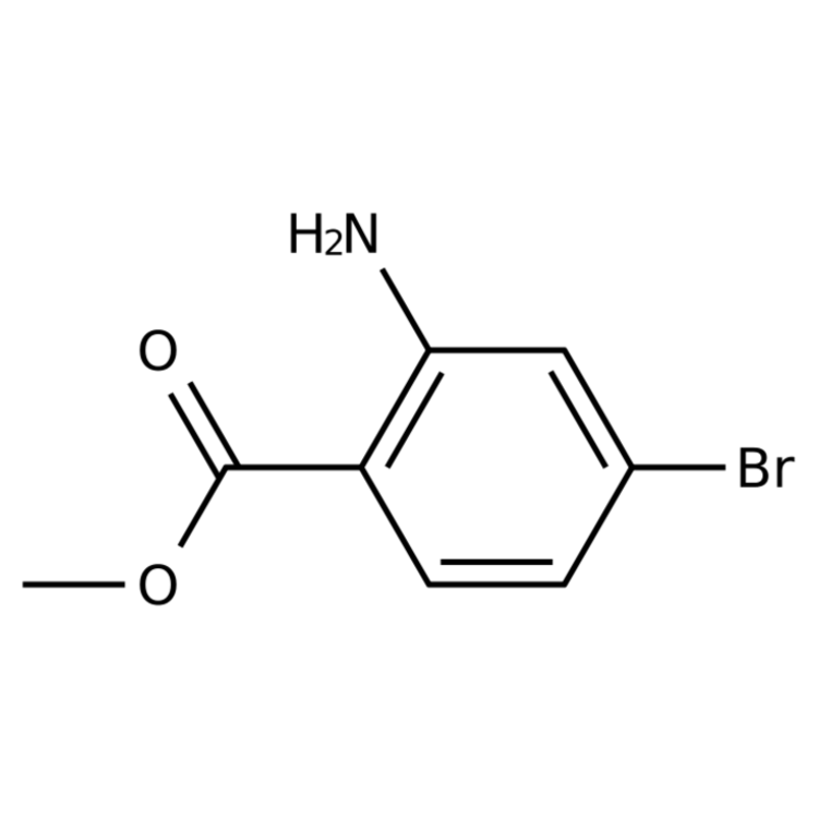 Structure of 135484-83-2 | Methyl 2-amino-4-bromobenzoate