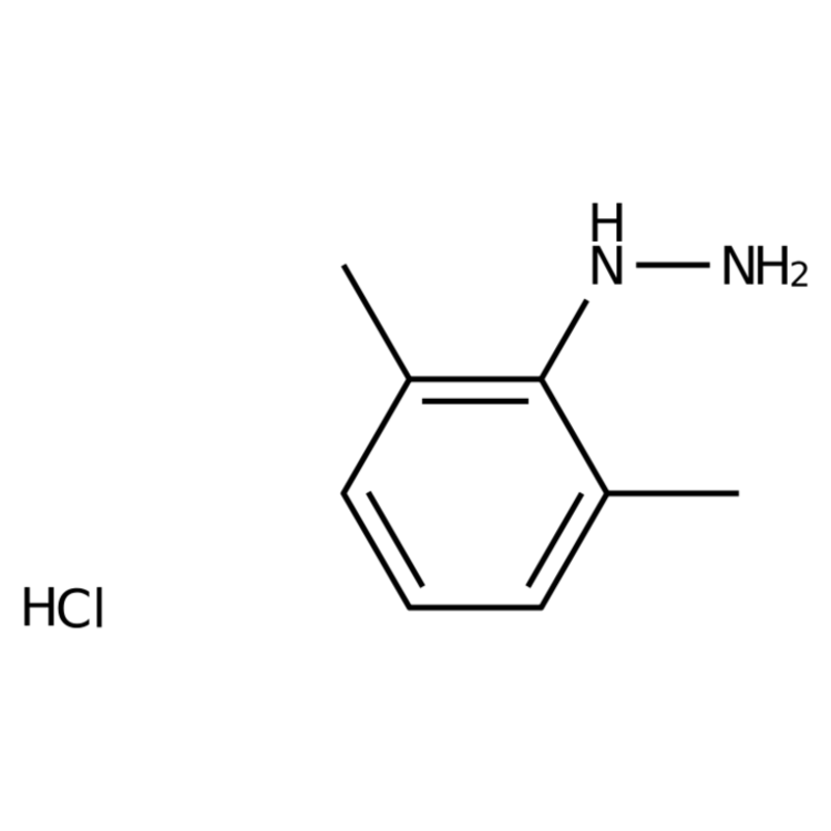 Structure of 2538-61-6 | 2,6-Dimethylphenylhydrazine hydrochloride