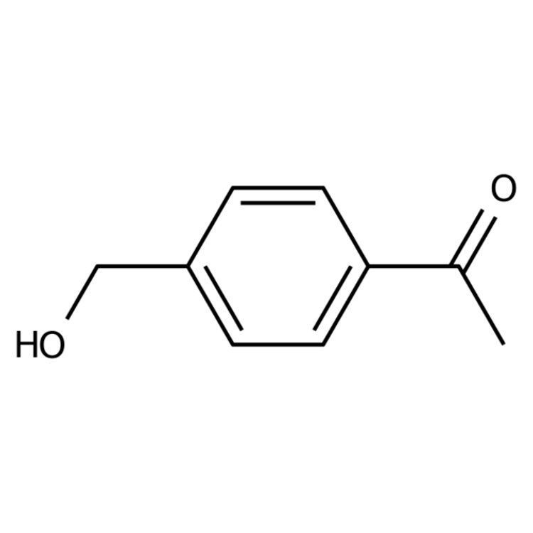 Structure of 75633-63-5 | 1-(4-(Hydroxymethyl)phenyl)ethanone