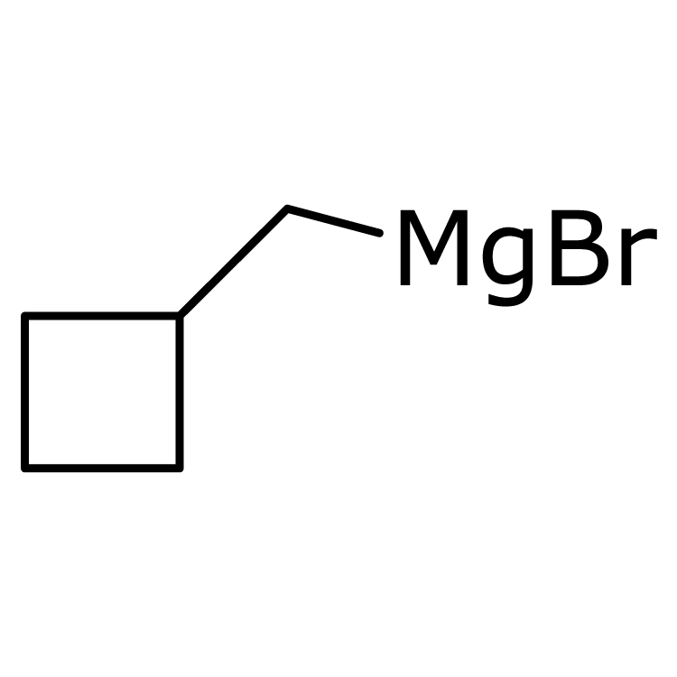 Structure of 123245-94-3 | (Cyclobutylmethyl)magnesium bromide 0.50 M in THF