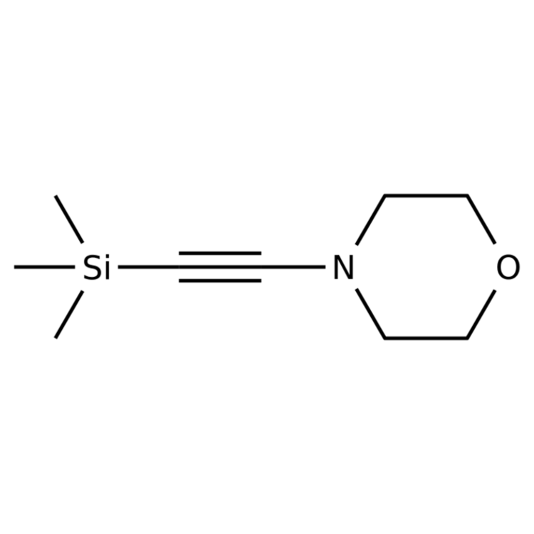 Structure of 64024-63-1 | 4-((Trimethylsilyl)ethynyl)morpholine